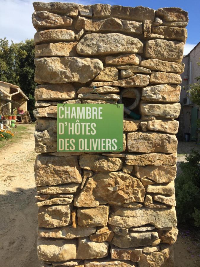 Chambre D'Hotes Des Oliviers Hotel La Roque-sur-Cèze Exterior foto